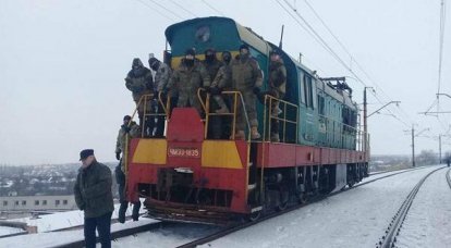 Ukrainische Radikale beabsichtigen, die Eisenbahnverbindungen mit Russland zu blockieren