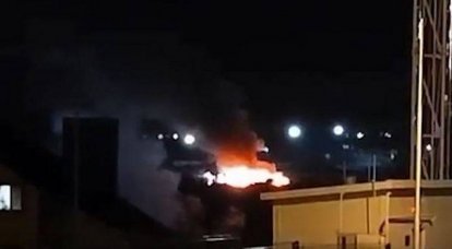 ВСУ нанесли удар по посёлку Октябрьский Белгородской области, горит склад боеприпасов