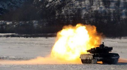 In the 200-th separate motorized rifle brigade is intensive military training