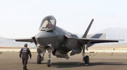 В США разбился истребитель нового поколения F-35