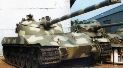 Прототип французского основного боевого танка - Batignolles-Chatillon Char 25 t