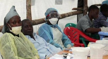 아프리카에서 만연한 에볼라 열병