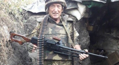 Mídia ucraniana falou sobre o filho de 77 anos de idade de um militante da UPA lutando no Donbass