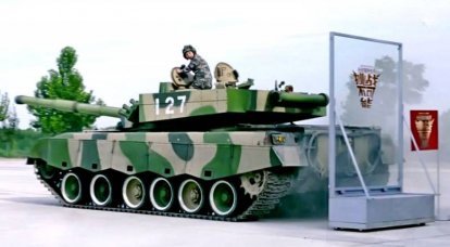 Как паркуются китайские танки