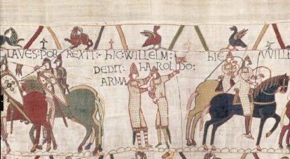Rätsel von "Tapistry from Bayeux". "Knarzende Gänsefedern ..." - Geschichtsschreibung der normannischen Eroberung Englands