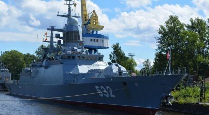 En el muelle de Kronstadt se completó la reparación de la corbeta Boyky de la Flota Báltica