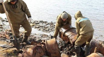 Экологи Северного флота приступили к очистке острова Котельный