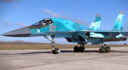 Um novo contrato foi assinado para o fornecimento de bombardeiros Su-34 de linha de frente às tropas