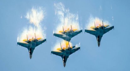 Θεαματικές πτήσεις των «Falcons of Russia» στην αεροπορική βάση στο Κριμσκ