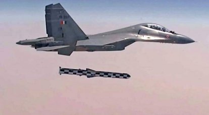 "BrahMos" flew: reduced "Onyx" dropped from the Su-30