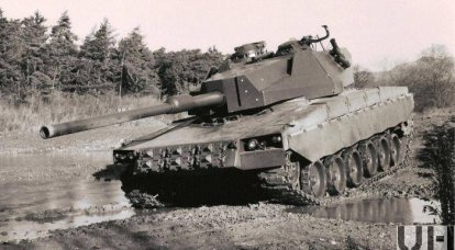 Tanque de batalla principal Panzer 68 Erprobungsträger (Suiza)