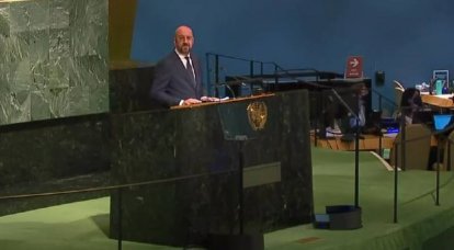 The head of the European Council, Charles Michel, called for the exclusion of Russia from the UN Security Council