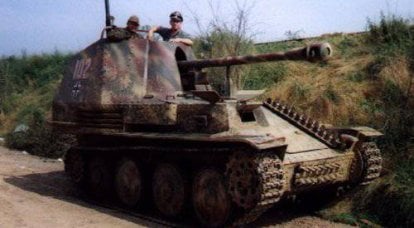 전쟁 중 독일의 안티 탱크 SAU (2의 일부) - Marder 가족