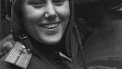 Women tankers of World War II. Alexandra Samusenko