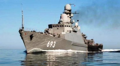 Ракетный корабль «Дагестан» выполнил стрельбы в Каспийском море