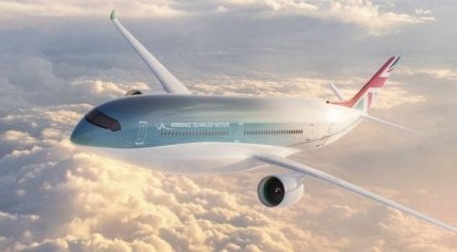 UK presented the concept of a promising aircraft with a liquid hydrogen engine