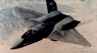 Американский многоцелевой истребитель F-23 Black Widow II