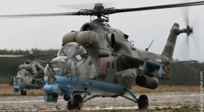 Flight tactical exercises of army aviation ZVO