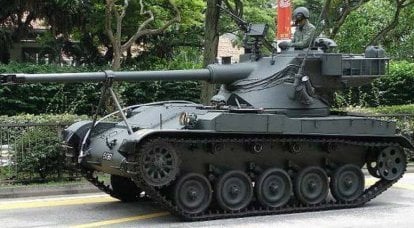Singapur modernización del tanque francés AMX-13 - AMX-13SM1