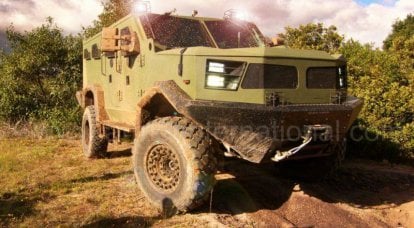 Colombian Hunter TR-12 multipurpose tactical vehicle