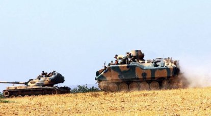Турецкие танки в провинции Алеппо обстреляли позиции ИГ