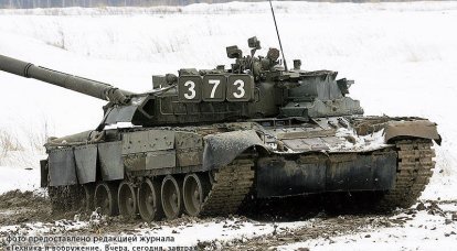 Tank T-80U - a step into the future