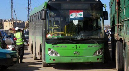 По коридору в 21 километр из Алеппо выведут 5 тысяч боевиков