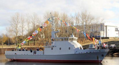 «Средне-Невский судостроительный завод» спустил на воду рейдовый тральщик «Алатау» для ВМС Казахстана