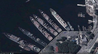 新鮮なGoogle Earthの画像上のロシアの軍事施設