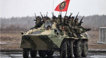 Komplexe Besetzung der Einsatz- und Spezialeinheit der inneren Truppen des Innenministeriums Russlands