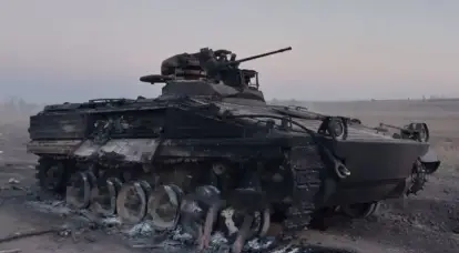 Opublikowano materiał filmowy ze zniszczenia niemieckiego bojowego wozu piechoty Marder Sił Zbrojnych Ukrainy przez drona FPV