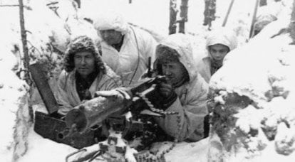 Finnish war through the platoon commander