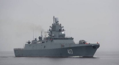 Fragata "Almirante Gorshkov" foi para a fase final dos testes