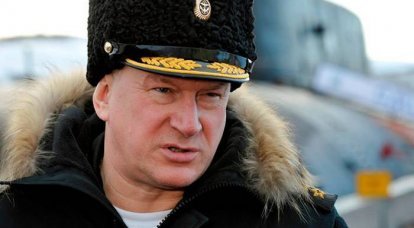 Командующему Северным флотом Николаю Евменову присвоено звание адмирала