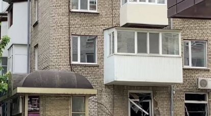 Появились кадры последствий взрыва в парикмахерской в центре Луганска