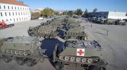 Испания приступила к отправке на Украину партии снятых с консервации бронетранспортёров M113
