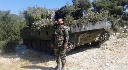 "Shilka" and "Msta-B" in Syria