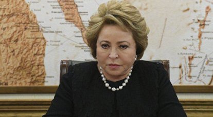 Matvienko: there will be no restriction of sovereignty over the Kuriles