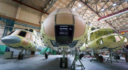 Para finales de año, los constructores de helicópteros entregarán a los militares Mi-8AMTSH-VA para realizar pruebas en el Ártico