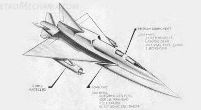Проект дальнего бомбардировщика Convair GEBO (США)