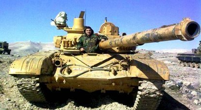 T-72 vs. T-72: a unique tank duel filmed in Syria