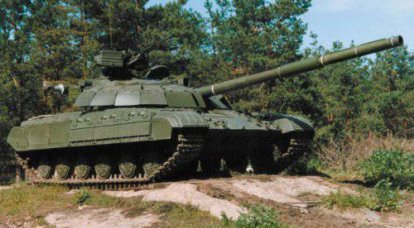 Tank T-64 Bulat。 乌克兰