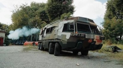 Sıhhi zırhlı araç "Ark": el sanatları Ukraynalı başarısızlık