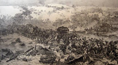Der Tod von Napoleons großer Armee an der Beresina