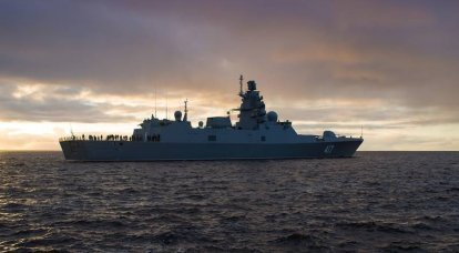 俄罗斯海军。 悲伤地展望未来。 护卫舰