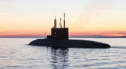 The submarine Kolpino became part of the Black Sea Fleet