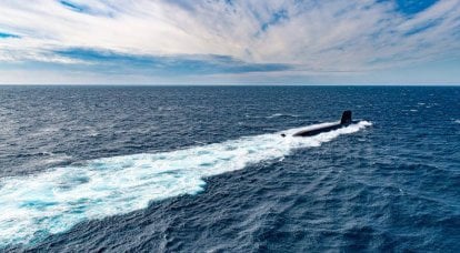 Kapal selam nuklir nganggo rudal balistik Triomphant (Prancis)