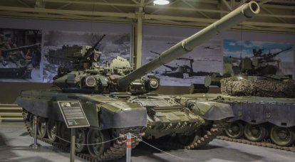 关于武器的故事。 坦克T-90外部和内部
