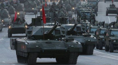 20台のT-14「アルマータ」戦車が軍隊への移送準備を整えている