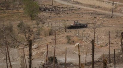Видео поражения турецкого танка в Сирии